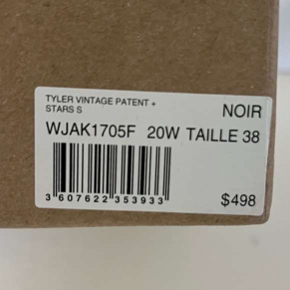 Zadig and Voltaire Tyler Star Studded Boots in Black Size 7 (38) NIB - Picture 14 of 14